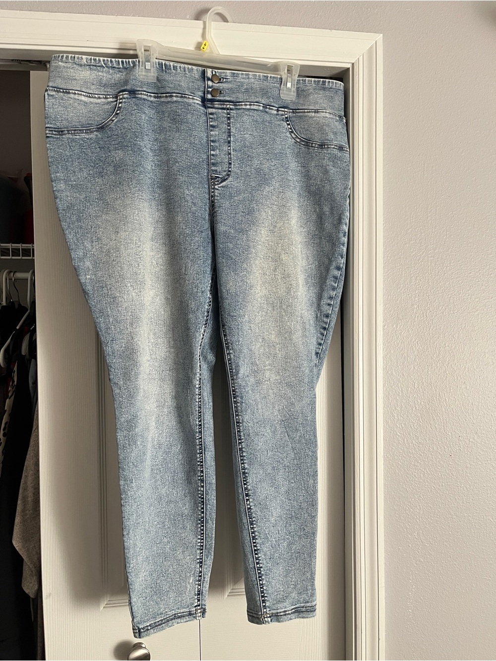 Terra & Sky Light Blue Stretch Jeggings